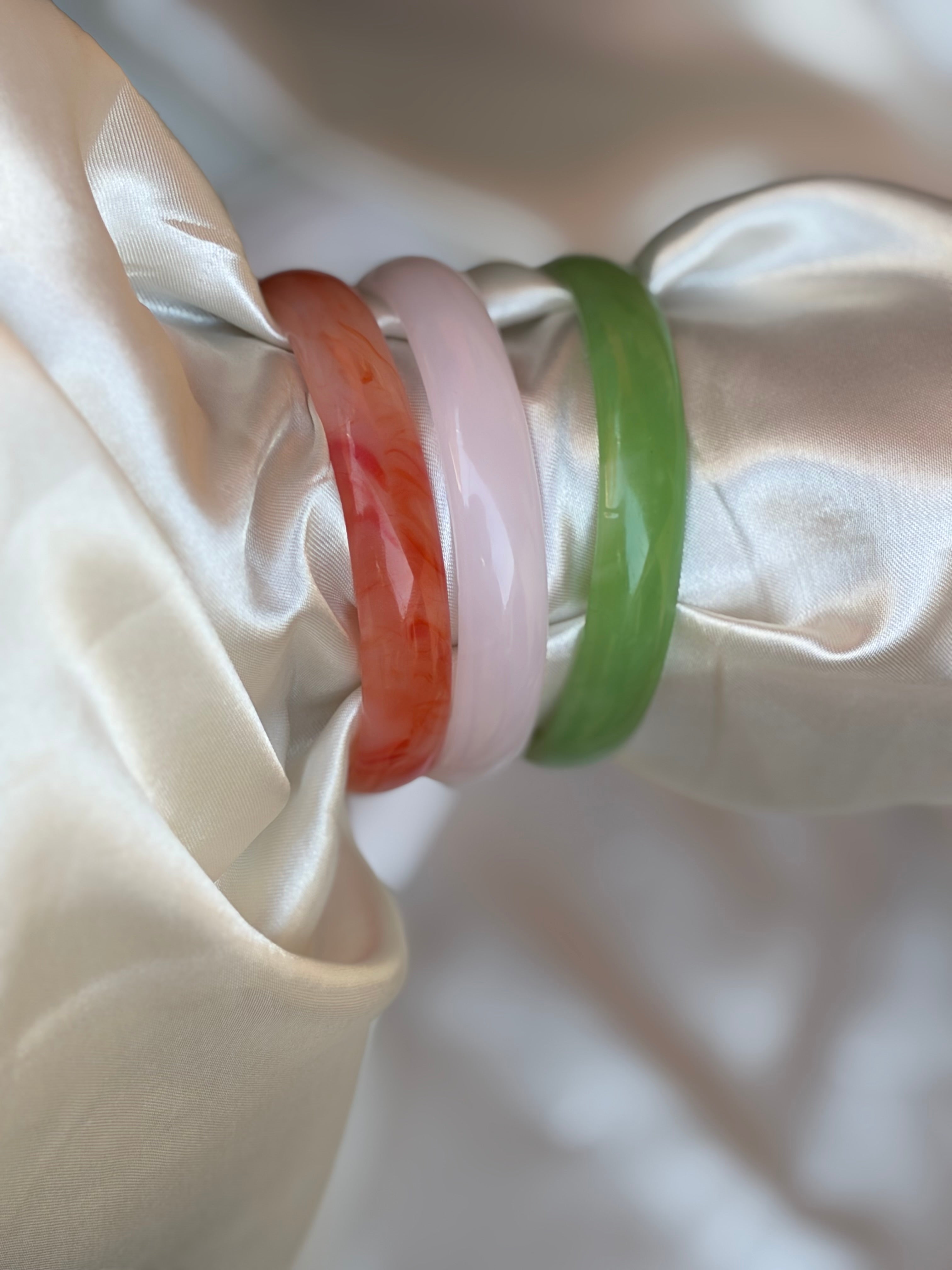 💎 Γυάλινο Βραχιόλι Bangle