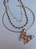 Butterfly Gold Bangle 🦋