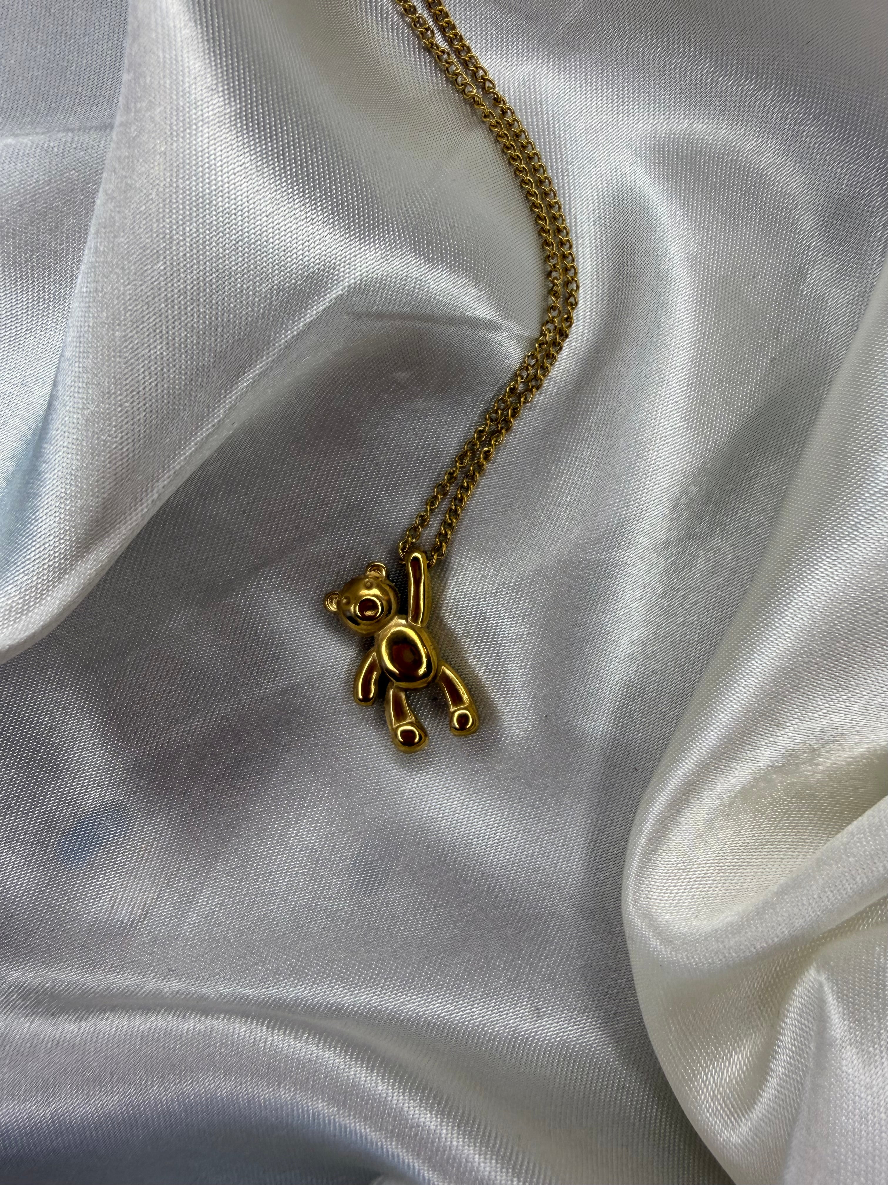 Ατσάλινο Κολιέ  Teddy Bear