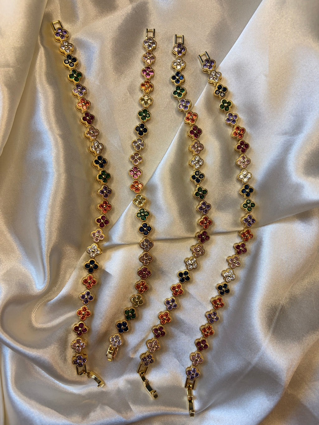 Βραχιόλι Ριβιέρα Multicolor Ζιργκόν