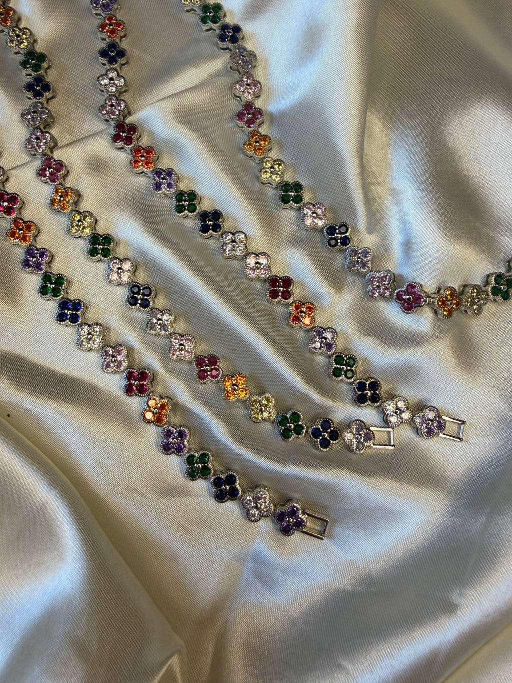 Βραχιόλι Ριβιέρα Multicolor Ζιργκόν