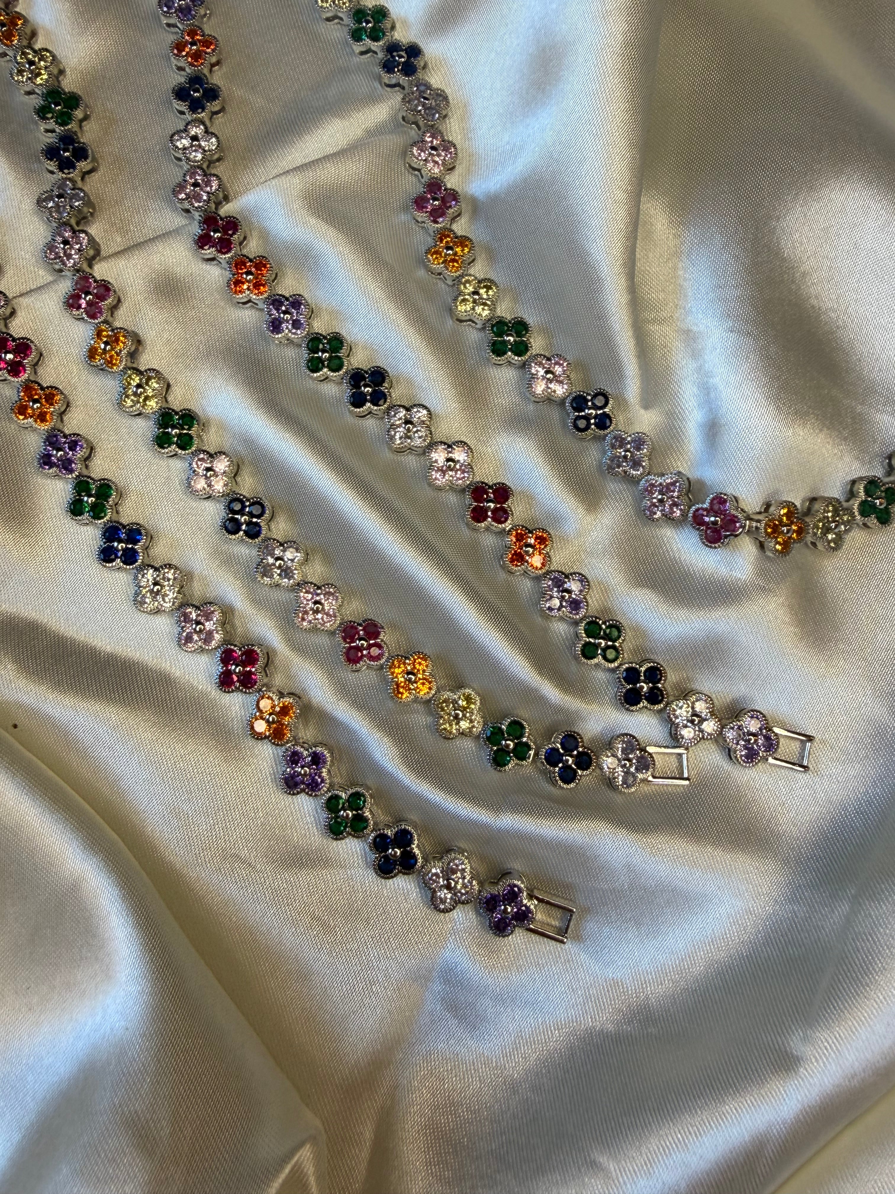 Βραχιόλι Ριβιέρα Multicolor Ζιργκόν