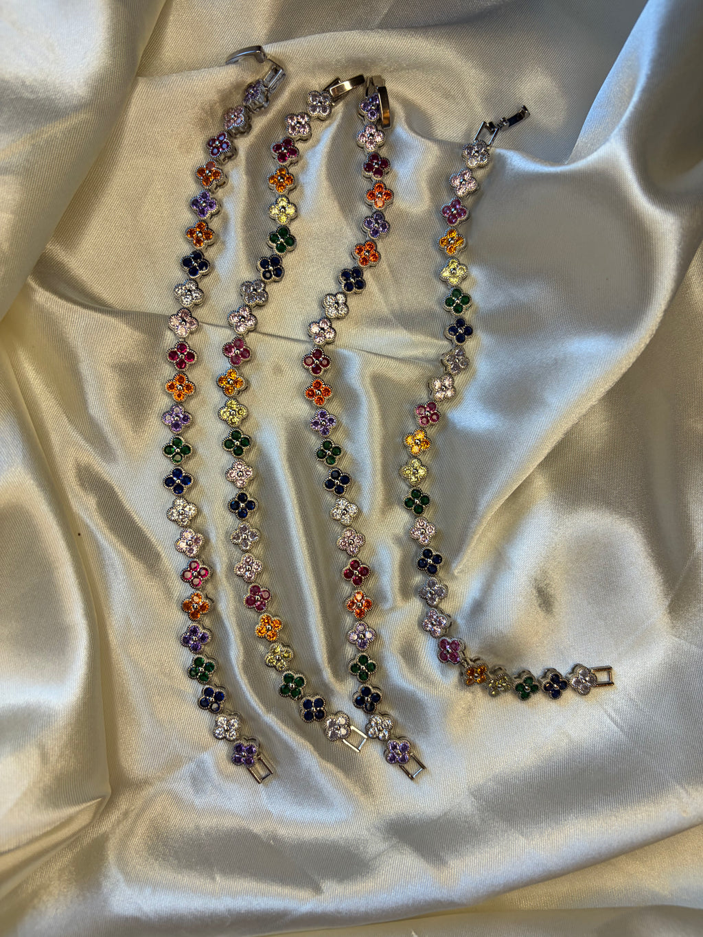 Βραχιόλι Ριβιέρα Multicolor Ζιργκόν