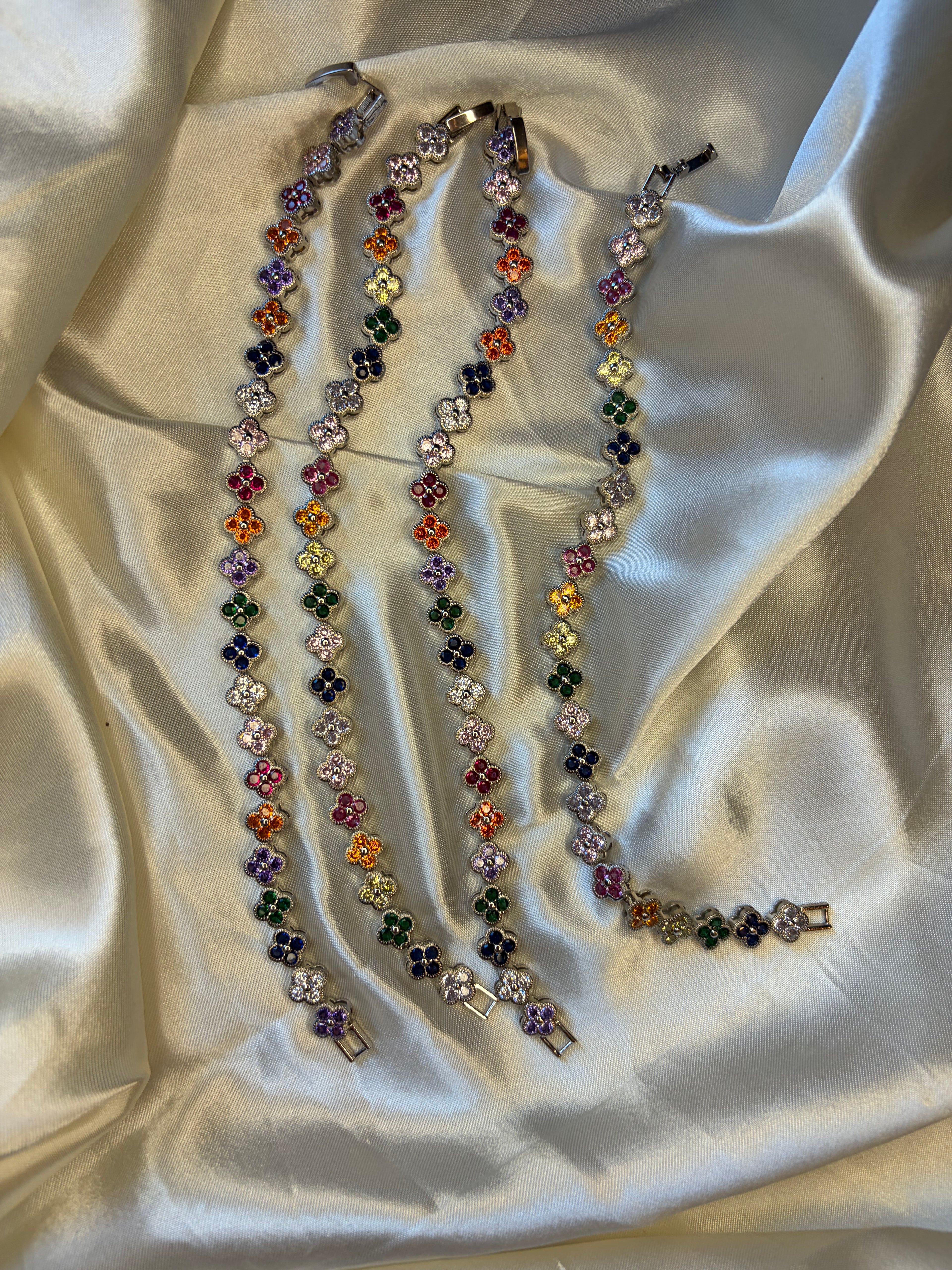 Βραχιόλι Ριβιέρα Multicolor Ζιργκόν